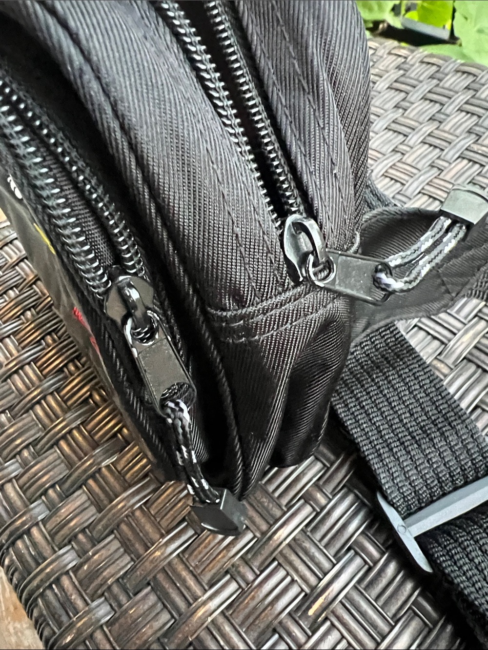 Disney Black Crossbody with Mickey Embroidery and Yellow Accents - Picture 7 of 10